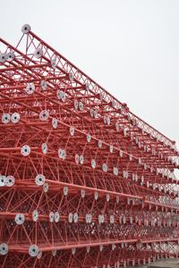 20m - 60m 4 legged angle steel self-supporting GSM CDMA antenna mobile tower electrical equipment supplies - Product Image 2