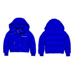 High Quality Fast Dry Kids Puffer Jacket Winter Season Warn up Reversible Zipper up Workout <b>Romper</b> Onesie Bubble Kids Jacket - Product Image 3