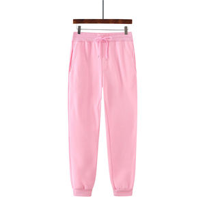 Breathable Fabric High Waist <b>Women</b> Jogger Embroidery Logo Custom Design Comfortable Men's Pants Washed <b>Trouser</b> - Product Image 1