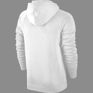 High Quality Plus Size Long Winter Hoodies Customizable 100% Cotton Fleece Zipper Closure <b>Sweatshirt</b> - Product Image 4
