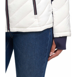 Vestes bouffantes d'hiver pour femmes, nouveau Design, vêtements pour femmes, Logo personnalisé avec impression, manteau rembourré, Style OEM - Product Image 5