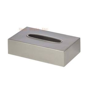 Silver Plated Rectangular <b>Tissue</b> <b>Box</b> Rectangular <b>Tissue</b> <b>Holder</b> - Product Image 1