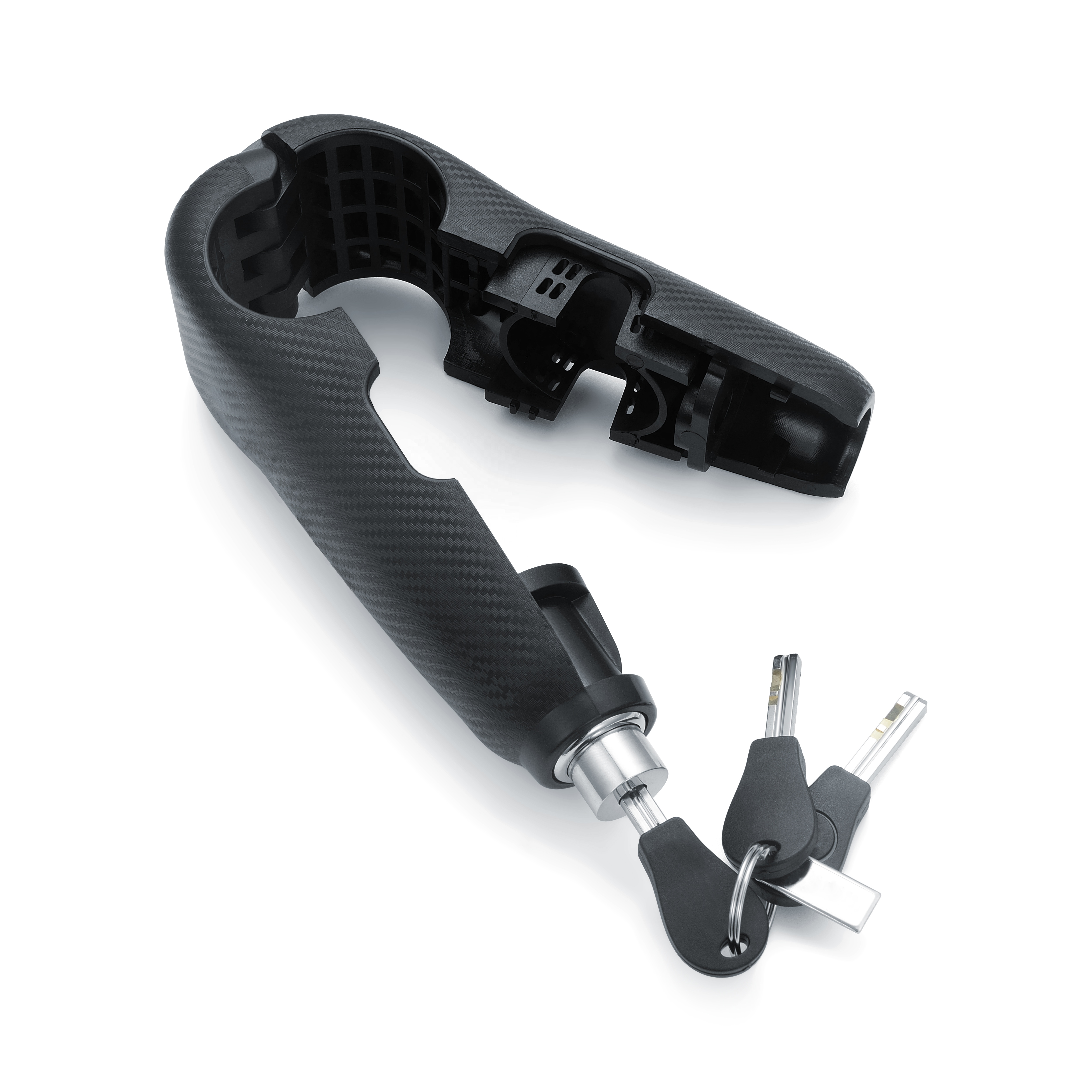 120dB сигнализации скутер Сцепление замок ручка блокировка нейлоновые тела 10 мм булавка из нержавеющей стали легкий водонепроницаемый сцепление замок