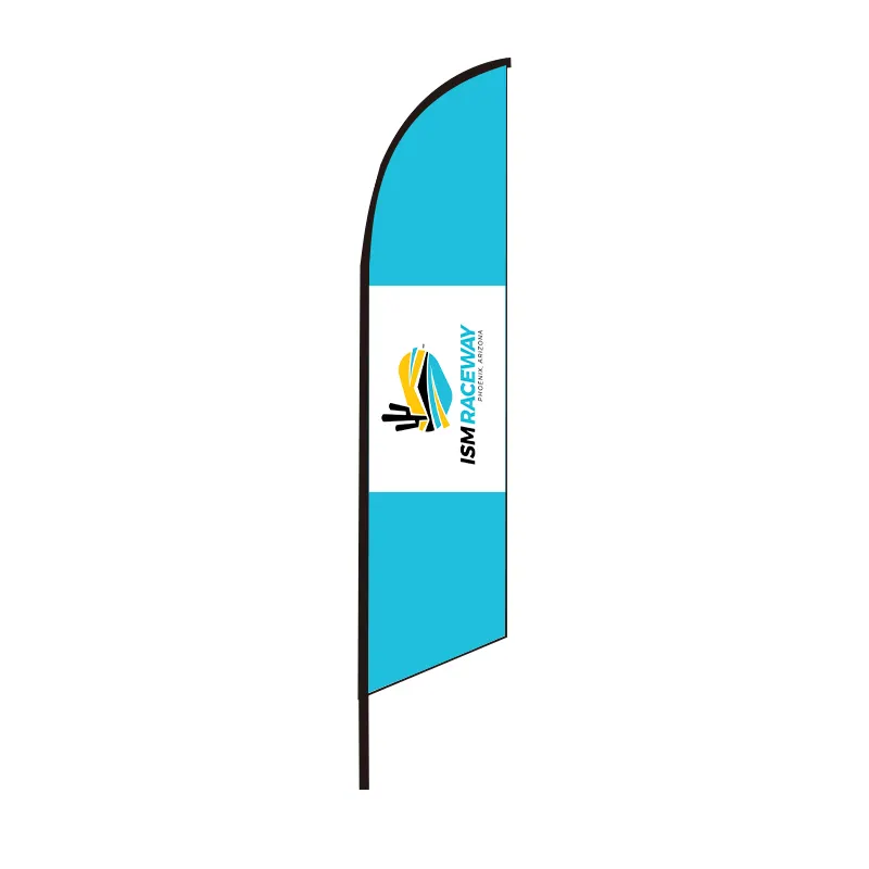 2021 Kejuaraan ISM Raceway Bendera Bulu Dasar Bendera Bulu untuk Acara