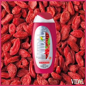 ESPUMA DE BAÑO Vidal 500 ML Arándano Rojo y Goji para Mujer Piel Normal Refrescante - Product Image 4