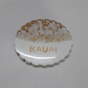 นมสีขาวอีพ็อกซี่เรซิ่น Coaster สำหรับตกแต่งบ้านใช้และแม่พิมพ์เรซิ่น Coaster - Product Image 2