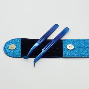 ชุดแหนบต่อขนตาป้องกันไฟฟ้าสถิตย์2ชิ้นชุดอุปกรณ์ต่อขนตาปลายแหลม - Product Image 3