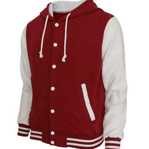 High Quality Custom Logo Patch Work Fully Customized <b>Thin</b> Letterman <b>Jacket</b> Stand Collar Winter Season Wholesale Price <b>Waterproof</b> - Product Image 1