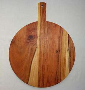 Bois d'acacia rond écologique et planche à découper le fromage planche à découper Offre Spéciale produits pour taille personnalisée - Product Image 6