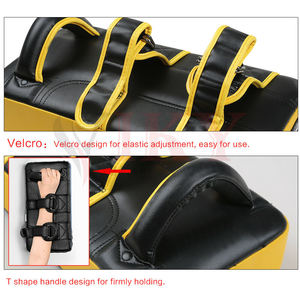 Almohadilla de Kick Boxing personalizada de alta calidad Diseño superior con almohadilla de kick personalizada de cuero de alta calidad - Product Image 5