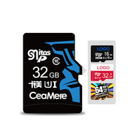 Carte mémoire TF Ceamere au prix d'usine d'origine, 8 Go-512 Go, classe 10/U3, pour plastique, garantie de 5 ans, certifiée CE, RoHS, FCC