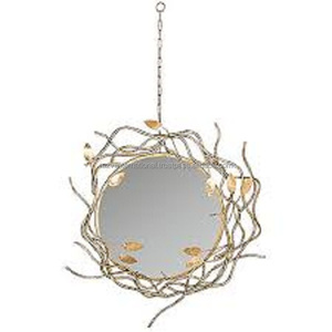 Dernier design de guirlande de fantaisie en or ornement suspendu de Noël sur mesure décoration de Noël élégante - Product Image 1