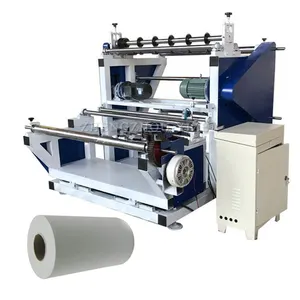 Cnc Pvc Cellofaan Eva Foam Roll Slitter Rewinder Masker Smeltgeblazen Stof Plakband Snijden Snijden En Terugspoelen Machine