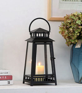 Linterna de hierro decorativa para decoración, vela redonda gris, regalo de boda, vacaciones, casa, Hotel, restaurante, gran calidad, venta al por mayor, India - Product Image 4