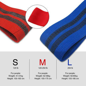 Bandas de ejercicio de tela de mármol personalizadas de alta calidad Set Bandas de resistencia de fitness de calidad - Product Image 5