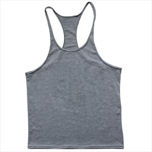 Maillot de sport d'été 100% coton pour homme, gilet de fitness personnalisé à séchage rapide pour le sport, la course à pied et le sport - Product Image 2