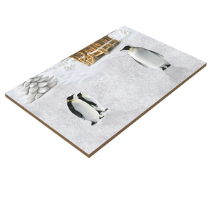 Azulejos de cerámica con diseño de pingüino realista de 300x450 mm de una fábrica india de cerámica, azulejos de pared impermeables, azulejos de pared Arkiton. - Product Image 3