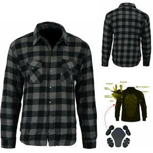 เสื้อเชิ้ตผ้าสักหลาดสำหรับผู้ชายที่มีซิปกระดุมปิดแขนยาวผ้าสักหลาดอย่างดีและมีเทคนิคการย้อมเส้นด้ายที่ผ่านการรับรอง CE - Product Image 5