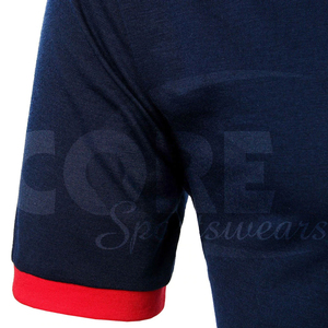 Vente en gros de coton tendance pour hommes pour polos pour le printemps et l'été Unique et confortable avec motif solide Meilleur matériau - Product Image 4