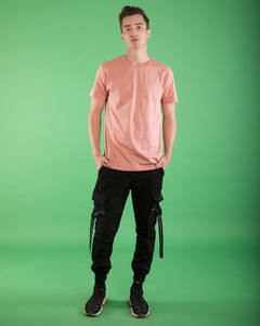 100% camisetas de manga corta de algodón Pima a granel, camisetas de color sólido liso para hombres, el mejor proveedor de camisetas de la India - Product Image 5