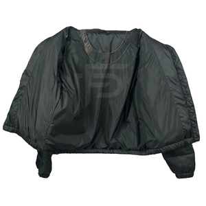 Blouson aviateur matelassé unisexe grande taille à logo personnalisable nouveau design 100% polyester doux chaud respirant coupe-vent manteau pour - Product Image 6