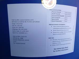 Refined Glycerin USP grade - Product Image 2