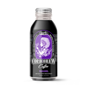 Café Frío de 10.5 fl oz con Sabor a Caramelo, 100% Arábica, Proveedor OEM, Producción de Marca Privada - Product Image 1