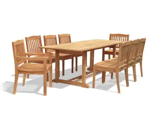 Patio Garden And Stacking Chair Set Outdoor dining Furniture