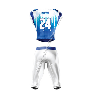 Customized short sleeve sublimation American <b>Football</b> <b>printing</b> unisex <b>Football</b> uniform set design - Product Image 4