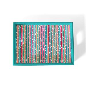 Plateau de service en bois design pour restaurant, café, hôtels, service de plats, nourriture, fruits, café, plateau de service artisanal - Product Image 1