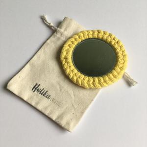 Miroir en macramé, élégance artisanale intemporelle - Product Image 1