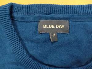 Pull-over à col rond à manches longues pour homme, rayé, élégant, décontracté, pour le bureau, de marque authentique, collection hiver-automne, stock du Bangladesh - Product Image 2