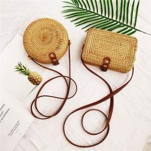 Bolso de mimbre de bambú Vintage para mujer, para playa, vacaciones de verano, 2021 - Product Image 4