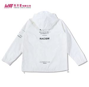 Fabricante de ropa a precio de fábrica, rompevientos, chaqueta deportiva ligera 100% poliéster con cremallera para chaqueta de uniforme - Product Image 4