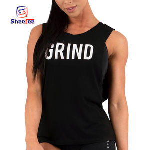 Débardeur respirant Fitness Sport Vêtements de Sport En Cours D'exécution Femmes Gym Personnalisé Logo Imprimé Pour Débardeurs Sexy Dames - Product Image 1