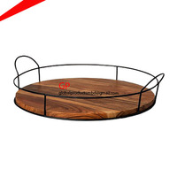 Lazy Susan Plattenspieler aus gehärtetem Glas
