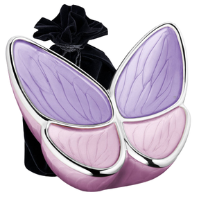 Urnas de cremación en forma de mariposa con bolsa negra, urna decorativa para cremación para el hogar y el Hotel, oferta - Product Image 1