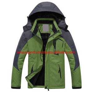 Chaqueta cortavientos con cremallera de moda para hombre personalizada de alta calidad 2021 con plumas transpirable y ecológica - Product Image 2