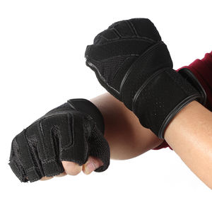Unisex Amara Genuine Leather <b>Gym</b> Gloves with Customized Logo & Color for <b>Weight</b> Lifting-Wholesale - Product Image 2