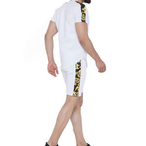 Ensemble de sport pour hommes, 2 pièces, avec Logo personnalisé, tenue d'été - Product Image 2