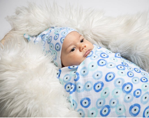 <b>Swaddle</b> Wrap Private Label 100% Organic Cotton <b>Muslin</b> <b>Swaddle</b> Blanket - Product Image 1