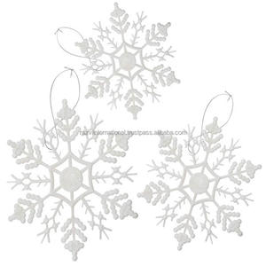 RAZVI INTERNATIONAL RI-86011 ของตกแต่งบ้านแบบแขวน ดีไซน์ดอกไม้โลหะสีขาว ทำมือ ทนทาน เป็นมิตรกับสิ่งแวดล้อม ปลอดภัย สวยงาม - Product Image 2