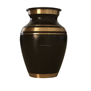 Venta al por mayor precios razonables mini urnas de cremación de recuerdo con mármol acabado metal mini recuerdo de La India - Product Image 2