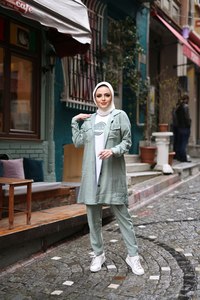 Nouvelle saison femmes vêtements islamiques Abaya caftan tunique dubaï arabe musulman mode islamique qualité turque - Product Image 2