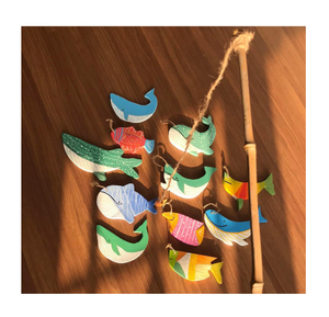 ไดโนเสาร์จิ๊กซอว์ไม้/เต่ากับชิ้นส่วนที่มีสีสัน-ดึงดูดความอยากรู้อยากเห็นของเด็กวัยหัดเดิน - Product Image 5