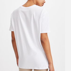 คอลเลคชั่นเสื้อยืดสีขาวแบบใหม่ ดีไซน์ใหม่ ผลิตตามสั่ง ผ้าฝ้าย 100% สำหรับผู้หญิงและเด็กสาว - Product Image 4