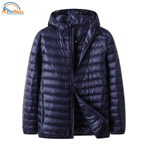 Chaqueta acolchada ligera resistente al agua para hombre, chaqueta negra de invierno de gran tamaño 5XL 6XL 7XL 8XL para chaqueta de invierno - Product Image 3