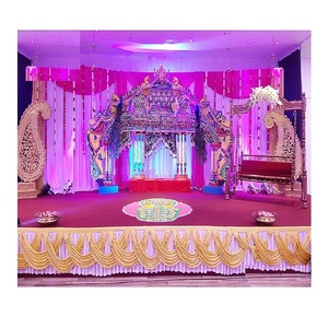 Manavarai-decoración de boda manap tradicional, etapa de boda, Manavarai Tamil Manavarai, Manavarai de la India del Sur, Manavarai - Product Image 1