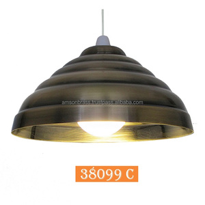 Metal Iron Dome Black Pendant Lamp - Product Image 1