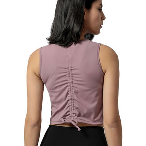 Wholesale Hot Sale Fitness Gym Wear Sexy in Build Bra Yoga tank <b>Top</b> Women Outdoor Training <b>Vest</b> Ladies Sports Yoga <b>Top</b> - Product Image 2